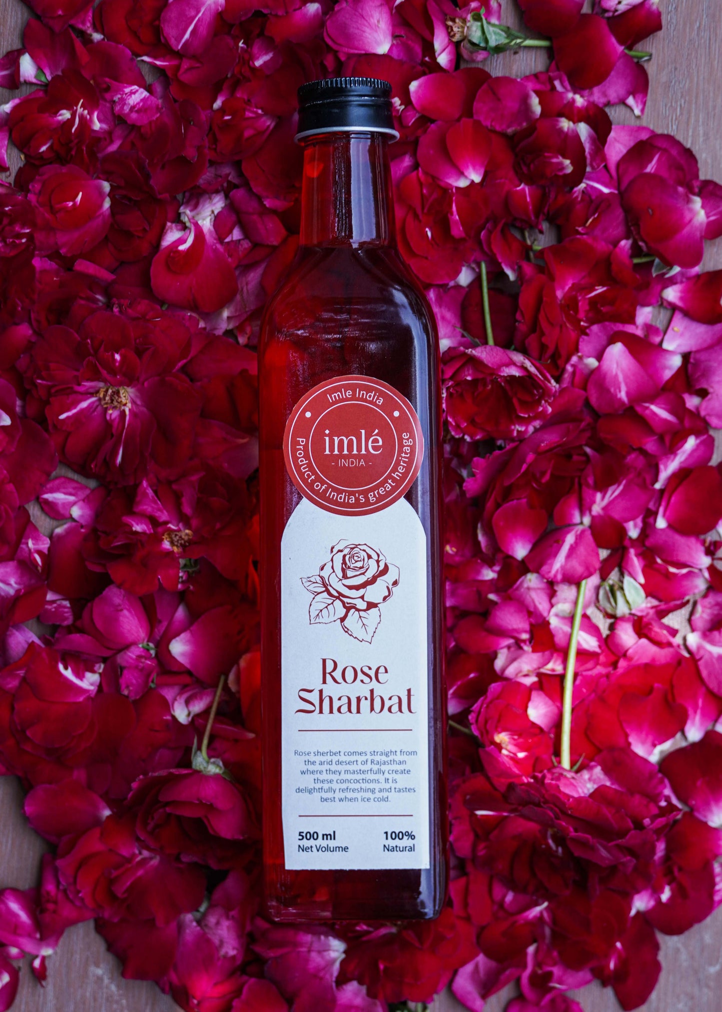 imlé Rose Sharbat 500 ML